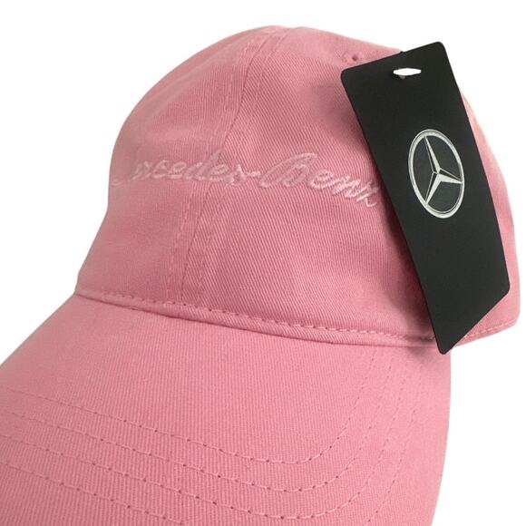 Mercedez Bez fresh unisex trendy pink hat summer wear one size